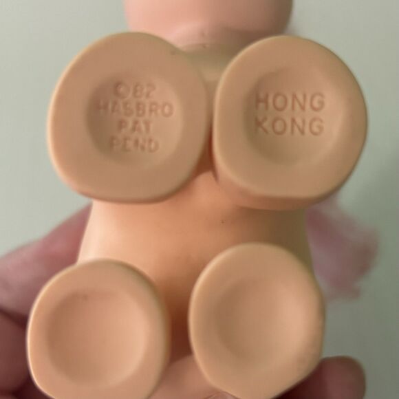 My Little Pony MLP G1 Peachy Horse Toy 1982 Hong Kong Hasbro Vintage 80s Bait - Picture 9 of 9